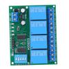 Relay Module 4 Channel Control Board Switch Controller DC 12V Accessory for Electronics