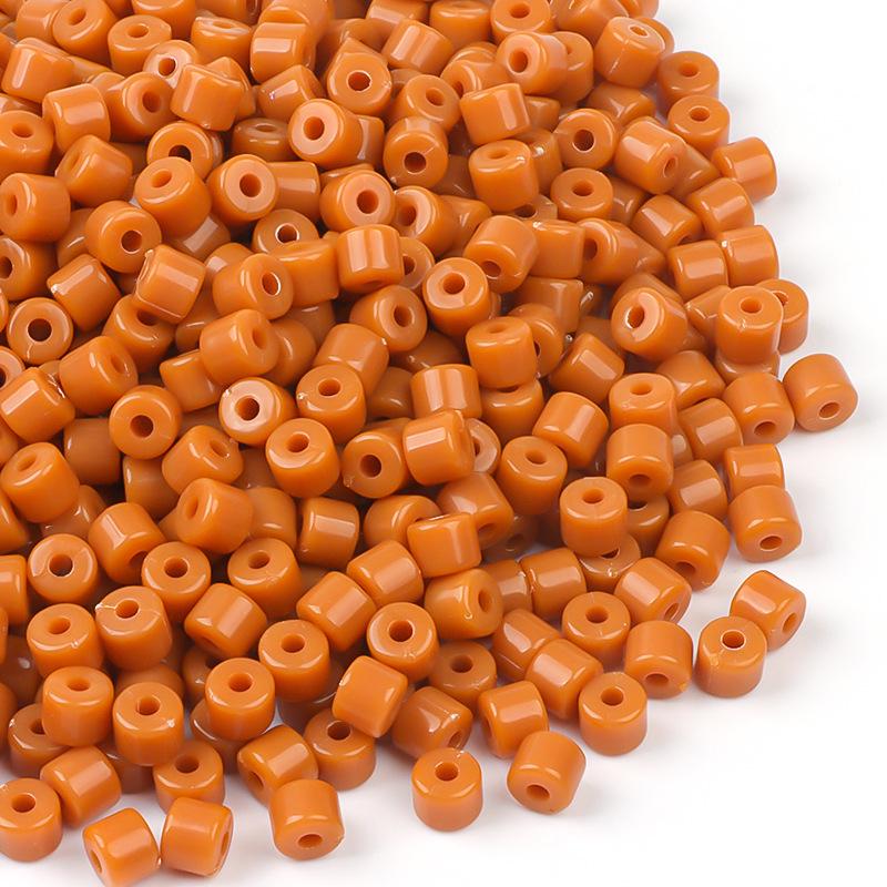 Bunte zylindrische Acrylperlen zur DIY-Schmuckherstellung