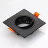 2PCS Low Price GU10 Round Square Plastic Adjustable Anti-glare Recessed Spotlight Fixture MR16Downlight Spotlight Mounting Frame