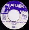 7inch Record PLIERS  How Im Supposed To Live Without Yo NONE Arabic Records 1989 Jamaica Reggae Ska  Dub Used