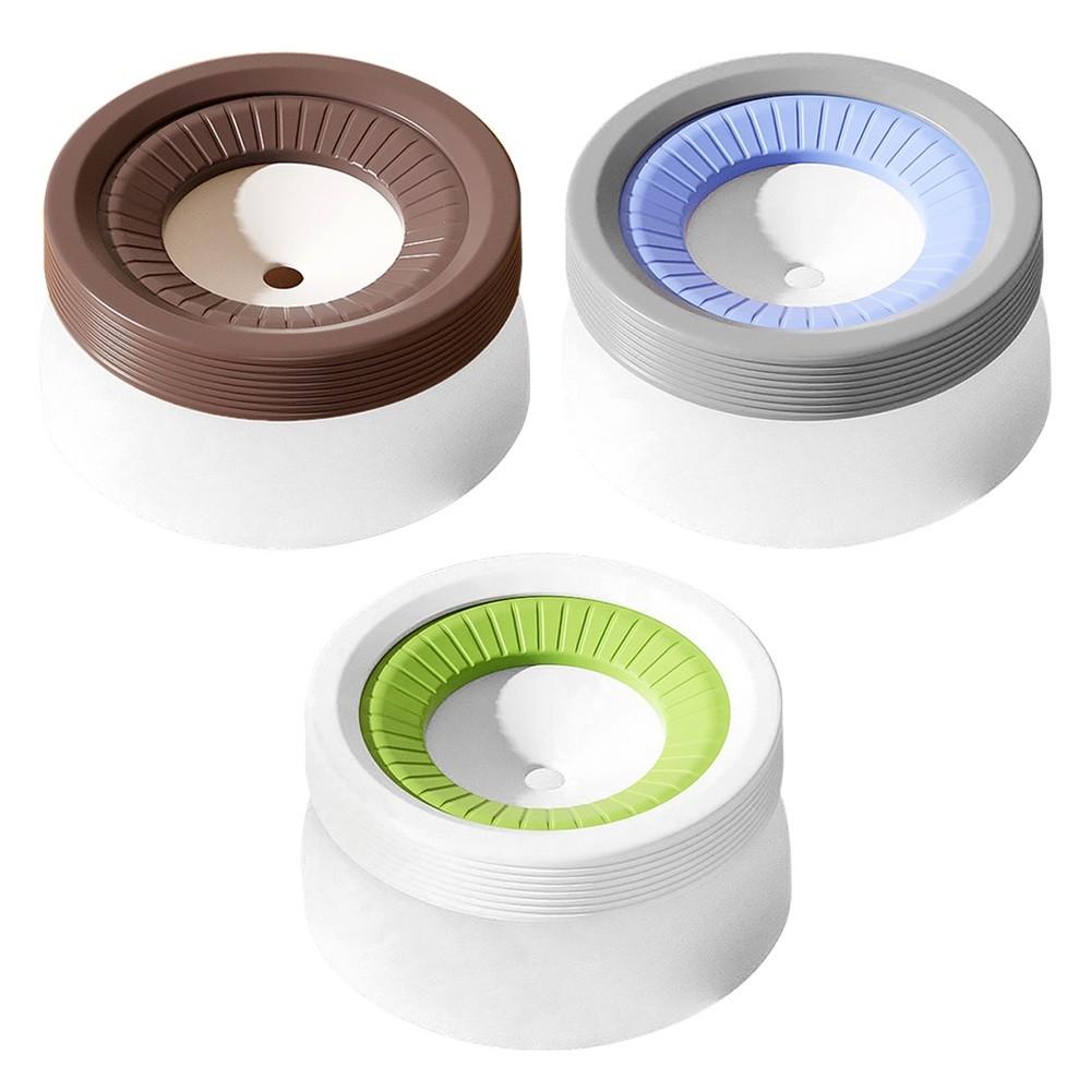 600ML Dog Floating Water Bowl Non-Slip Base Spill Proof Pet Water Dispenser Large Capacity Neck Guard Cat Water Bowl
