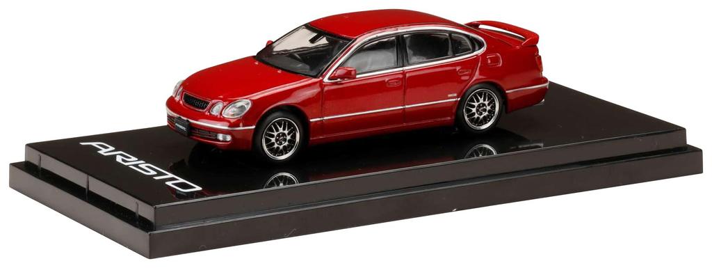 HJ64 Toyota Aristo V300 VERTEX EDITION raný typ zakázková verze červená slída Dokončený produkt 1/64