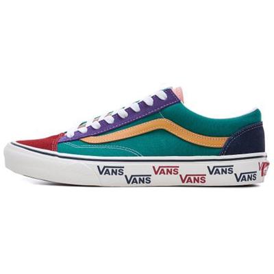 Style 36 Retro Casual Low Top Skateschuhe Unisex Sneaker Rot Blau Grün VN0A54F66T6
