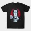 Asian Size Men Black Print T-shirt Full Of Woe No-Cut Heat Transfer Print Cotton Tshirt