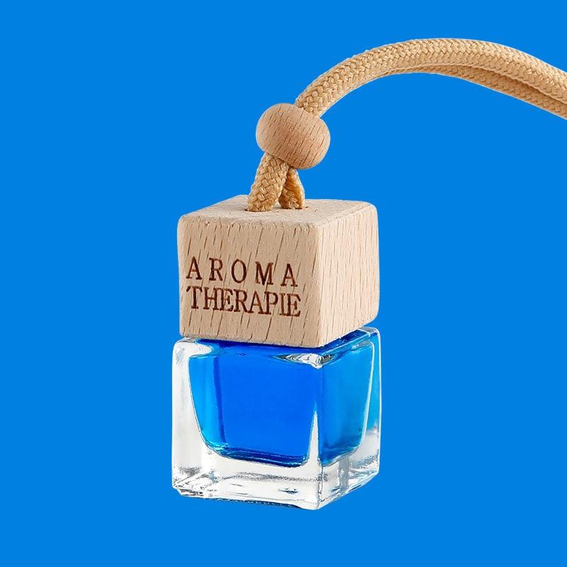 Holz Hängender Auto Lufterfrischer Diffusor Parfüm Aromatherapie Ätherisches Öl Flasche Hängender Auto Lufterfrischer Auto Autozubehör