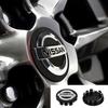 4pcs Car Hubcap Styling Wheel Center Hub Caps Covers Emblem Replacement Cover for Nissan Nismo GTR Altima Qashqai Almera Navara