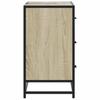Washbasin Cabinet in Sonoma Oak 80 x 33 x 60 cm Particleboard