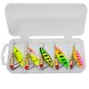 5-10pcsLure spinner with composite swivel7g Willow Leaf Sequin Metal Lure Bait for Trout Fishing