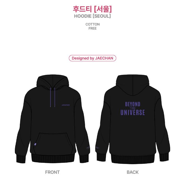 Pre-order 2023 JAECHAN FANMEETING TOUR Beyond The Universe In Seoul Hoodie