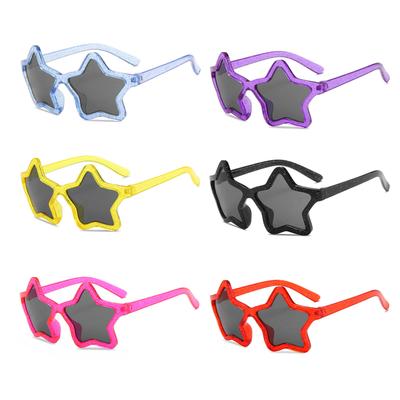 Kids Cute Shiny Star Shape Irregular Personality UV400 Sunglasses Boys Children Outdoor Sun Protection Sunglasses Girls Glasses
