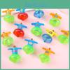 Plastic Spinning Top Toy For Kids With Colorful Ejector Features Suitable For Children And School Play