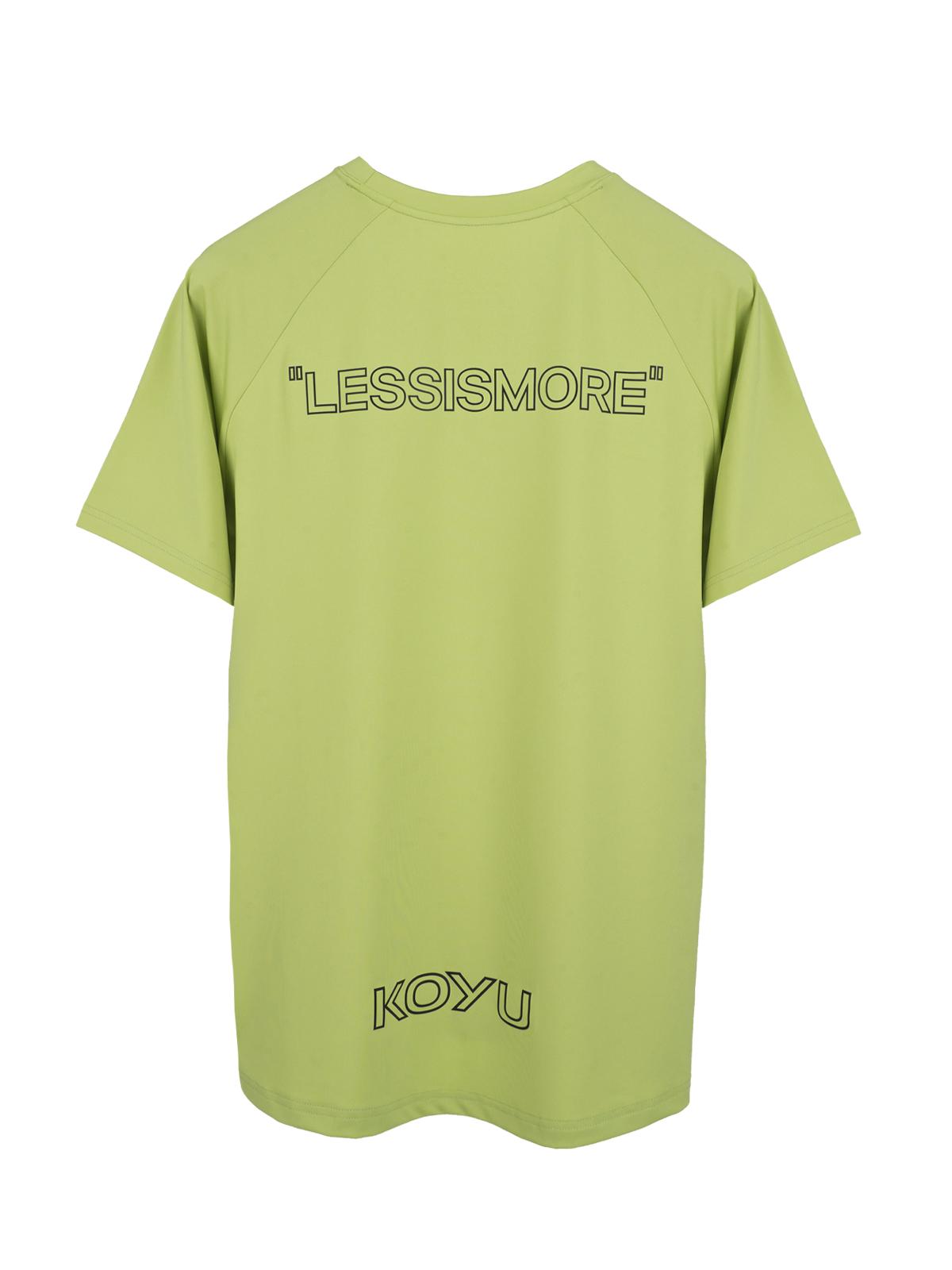 Koyu Reflective Quick-Dry Short Sleeve [Lime] Lime/2