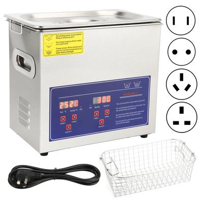 Ultrasonic Cleaner with Heater Stainless Steel Timer Industrial Grade Machine PS?20A