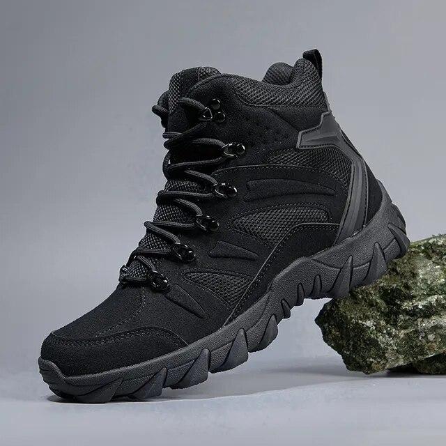 Military Boots Outdoor Male Hiking Boots Men Autumn Winter Special Force Desert Tactical Combat Ankle Boots Men Work Boots
