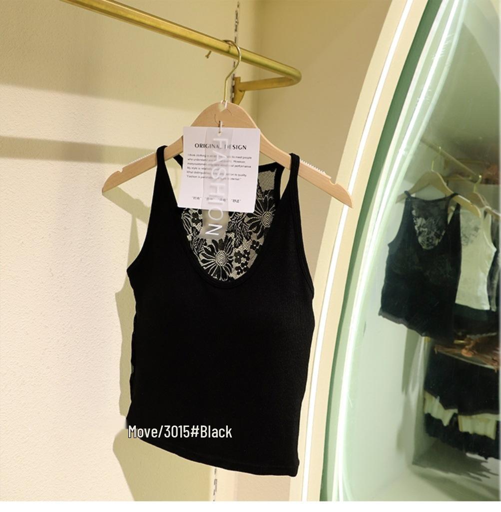 

Autumn Sexy One-Shoulder Camisole: Sweet and Spicy Floral Slim-Fit Sleeveless Top for Women One Size