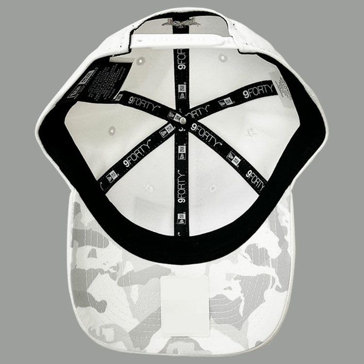 PXG Heroes USA-Flagge 9FORTY Snapback-Kappe, Weiß