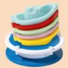 Plastic Cup Toys 5Pcs Set Floating Bath Toys for Babies Safe Round Edges Splicable Design Colorful Macarons Water Play Bathing Fun Pool Toy Bath Time