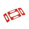 Car Styling Real Carbon Fiber Interior Center Control Air Condition Vent Frame Cover Trim For BMW 5 Series E60 E61 04-10