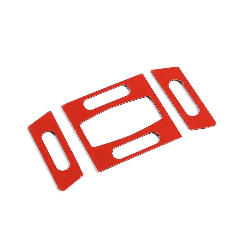 Car Styling Real Carbon Fiber Interior Center Control Air Condition Vent Frame Cover Trim For BMW 5 Series E60 E61 04-10