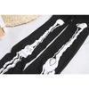 Foreign Trade Halloween Black Bones Stockings Skull Pantyhose Women's Black Stockings