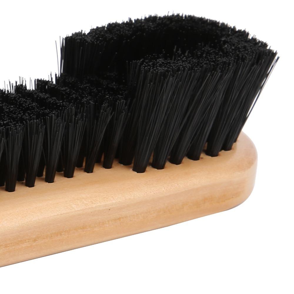 2pcs Handheld Grip Pool Table Brush Horseshoe Shape Snooker Brush Billiard Brush  Pool Table Care