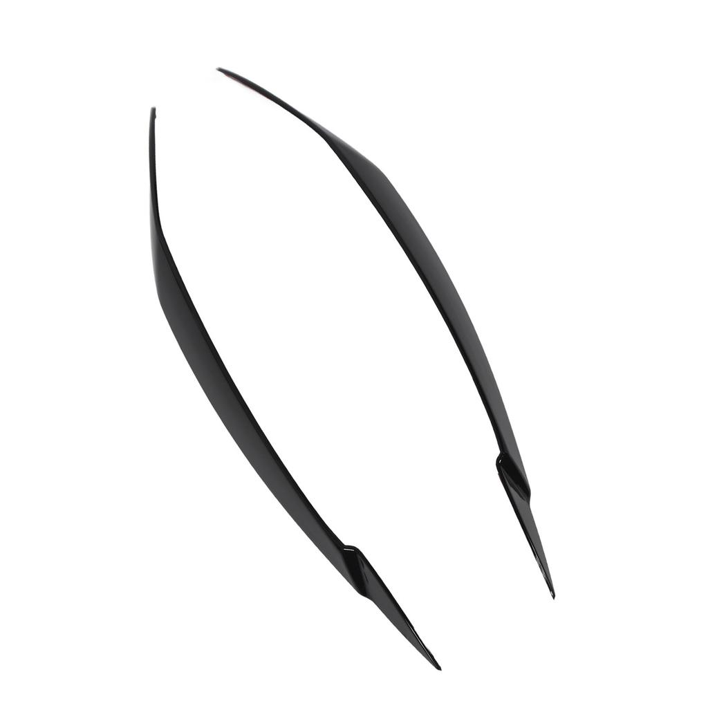 1 Pair Hdlight Eyebrow Left Right Fade Proof Front Hdlight Eyelid Trim for X5 E70 2008 to 2013