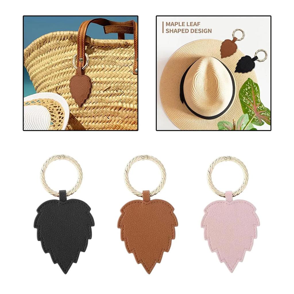 Travel Magnetic Cap Clip Leather Hbag Magnetic Cap Clip Summer Visor Storage Clipbucket Sombrero Fedora Straw Beach