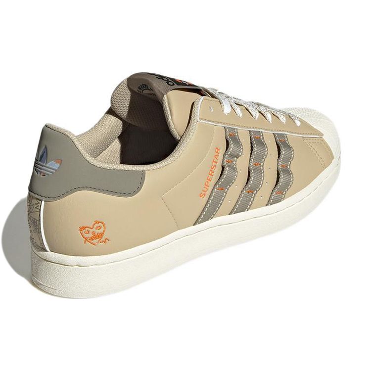 Adidas Superstar Savannah Clay Unisex Sneakers Brown Core-Black HQ6450