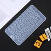 Pendant Resin Crafts UV Epoxy Letters Resin Mold Silicone Mould Casting Molds Jewelry Making Tools