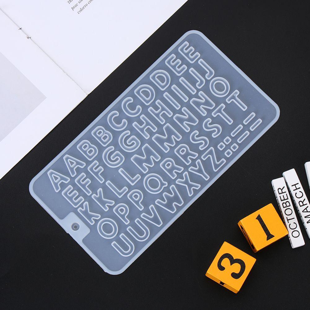 Pendant Resin Crafts UV Epoxy Letters Resin Mold Silicone Mould Casting Molds Jewelry Making Tools