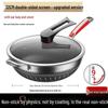 Cross-border Non-stick Food-grade Stainless Steel Double-sided Oil-free Medical-grade Wok
