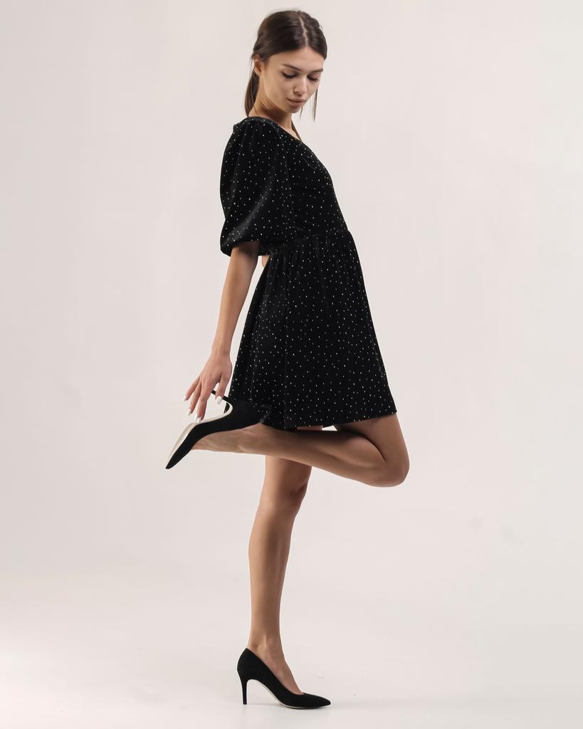 Velvet Dress Espiga 235112 36 Black