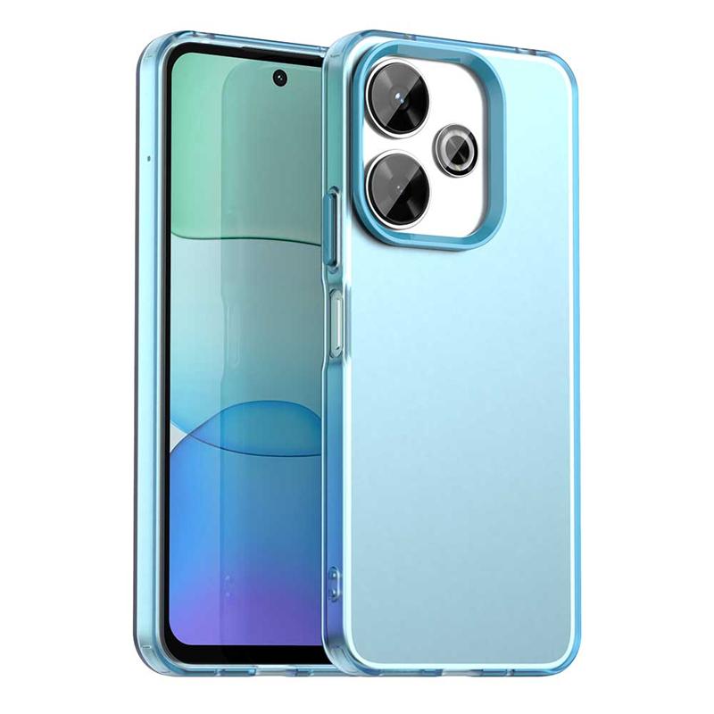 Anti-Drop Candy Color Phone Case For Xiaomi Redmi 13x Matte PC Transparent Ful Back Case For Redmi 13x Cover For Redmi 13x Case