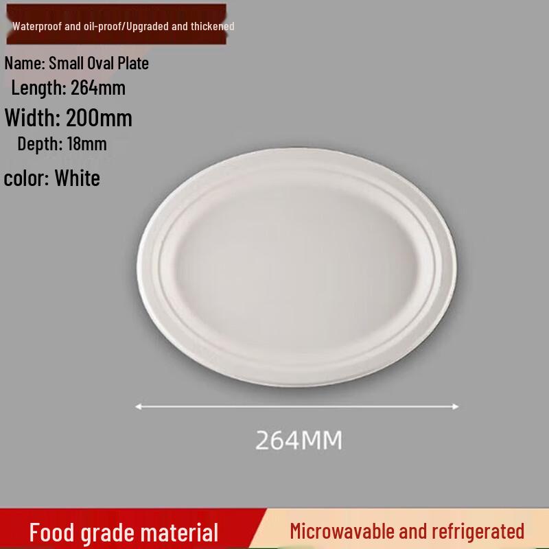 Minnai Disposable Bagasse Pulp Plates and Bowls