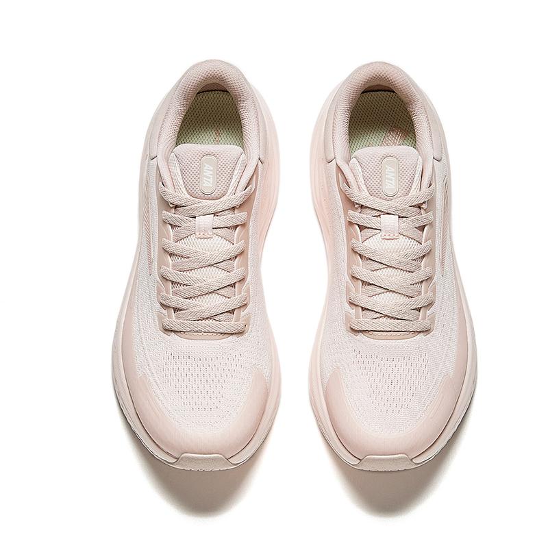 Anta Travel Mobility PG7 Fabric Low Top PG7 Long Distance Running Sprint Running Shoes Women's Remainder Pink White Sneakers 122435546-2