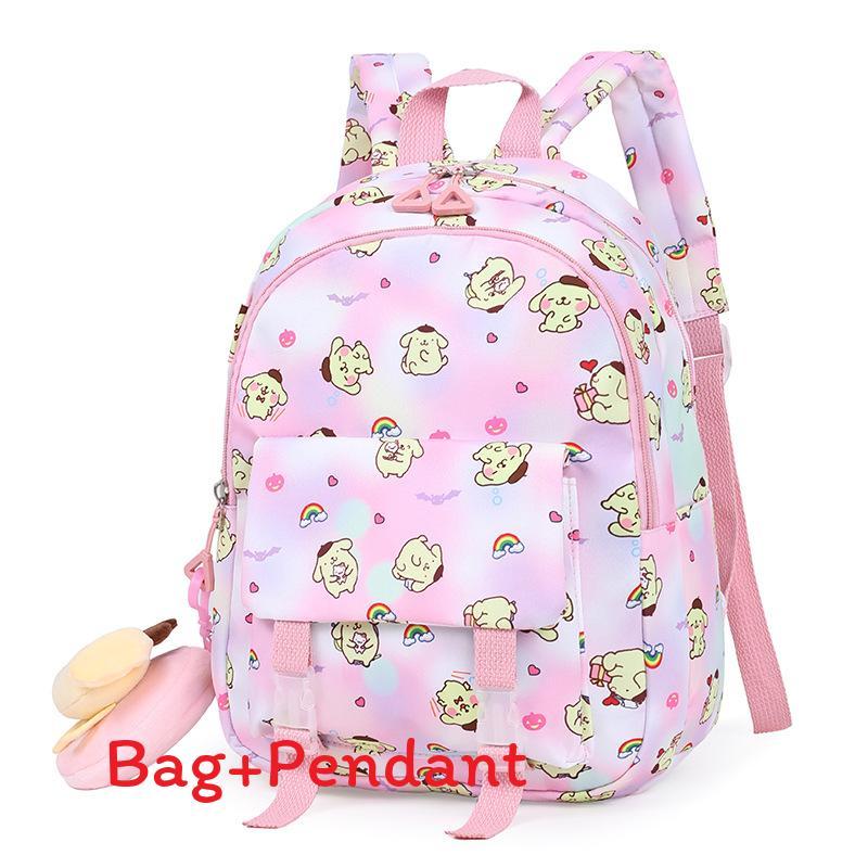 My Melody Cartoon Kids Backpack With Breathable Canvas For Kindergarten Daily Use