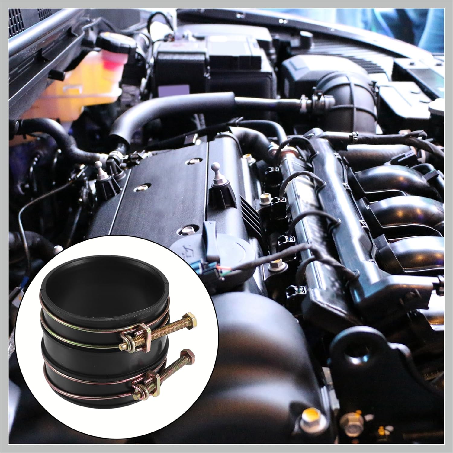 1 Pcs Air Intake Tube Hose Replacement No.1788275040 for Toyota Tacoma 1995-2004 2.4L for Toyota Tacoma 1995-2004 2.7L for Toyota T100 1994-1998 2.7L