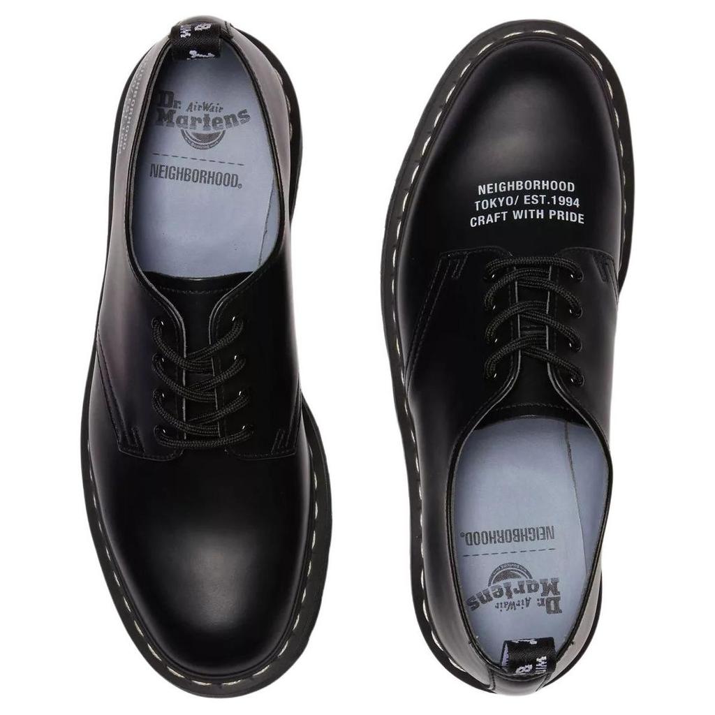 Dr. Martens Smiths NEIGHBORHOOD Black Unisex Sneakers 32235001