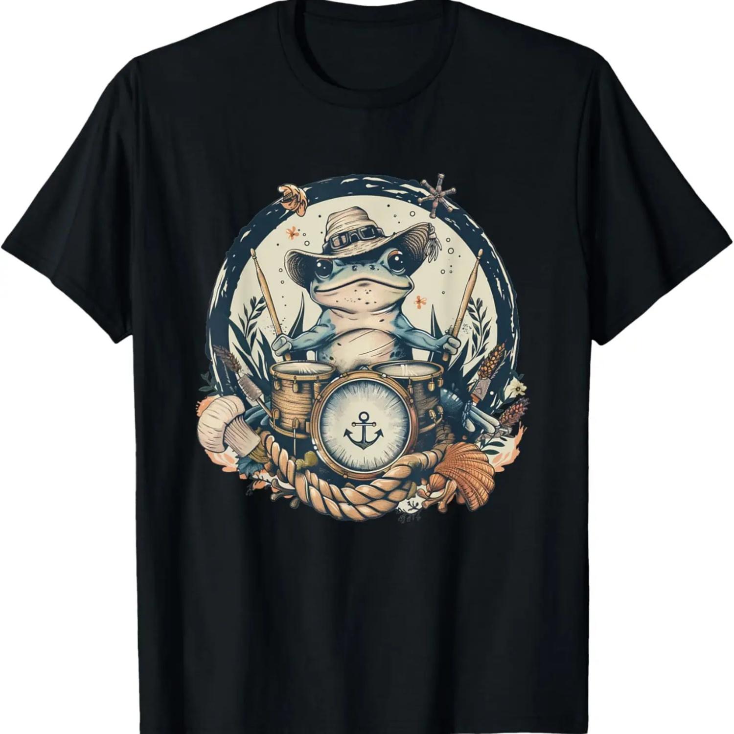 Surrealism Starry Night Durian T-Shirt S чёрный