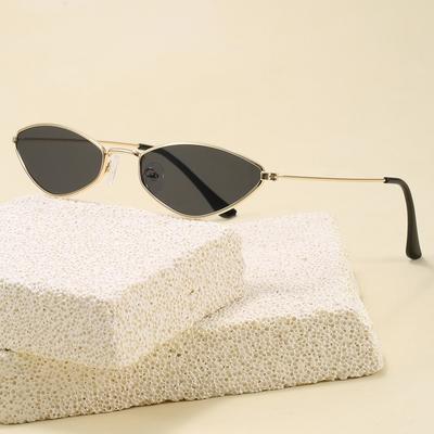 Katzenaugenform Sonnenbrille Damen Vintage Stil Koreanische Mode Sonnenbrille für Herren Modelshow Performance Damen Sonnenbrille