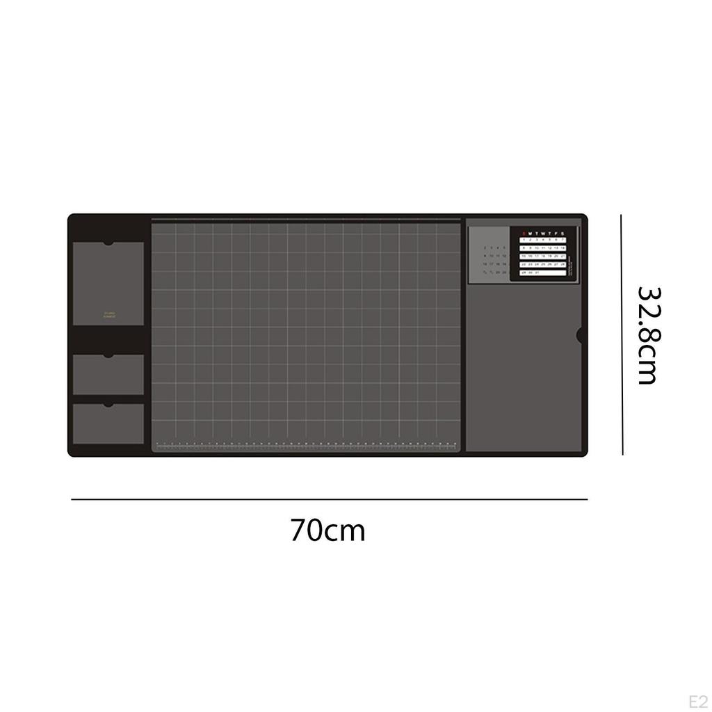 , Pad ,Desk Mat Desk Writing Blotter ,PU Leather Office ,for Keyboard ,Laptop