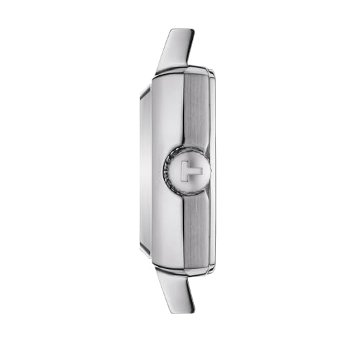 Tissot Lovely Square Bracelet Watch with Silver Dial, Officially Imported, Women's, Model T0581091103601