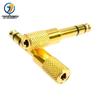 3.5mm Female to 6.35mm Male Audio Adapter for Microphone & Headphone