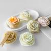 Silicone Candle Making Molds Flower Shape Soap Molds Silicone Crafting Molds Silicone Ornament Molds Suitable for Candle