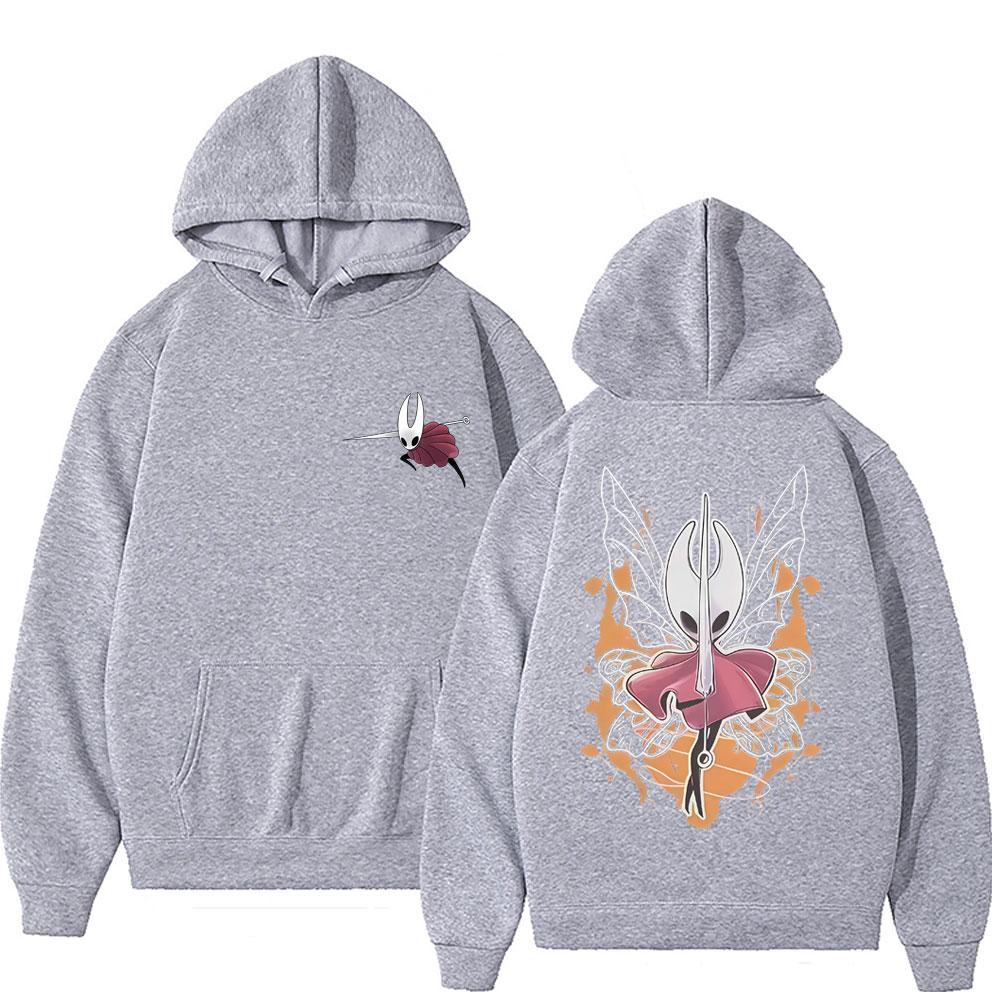 Spiel Hollow Knight Grafik Hoodie Herren Damen Mode Übergroß Kapuzenpullover Trainingsanzug Männlich Hohe Qualität Fleece Baumwolle Pullover Hoodies
