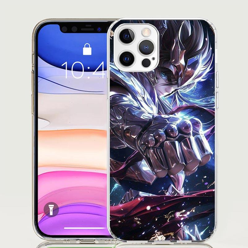 Saint Seiya Cool Phone Case For iPhone 17 Air 16 15 Plus 11 14 Pro Max 13 Mini 12 7 8 + SE Pattern Art Customized Cover 17 Air 1