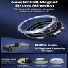 Wireless Charging Friendly Car Phone Holder Magnetic Mount Including 360° Rotation Strong Build for Devices