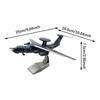 1:200 Diecast Fighter Model Fighter Jet Model for TV Cabinet Livingroom Home