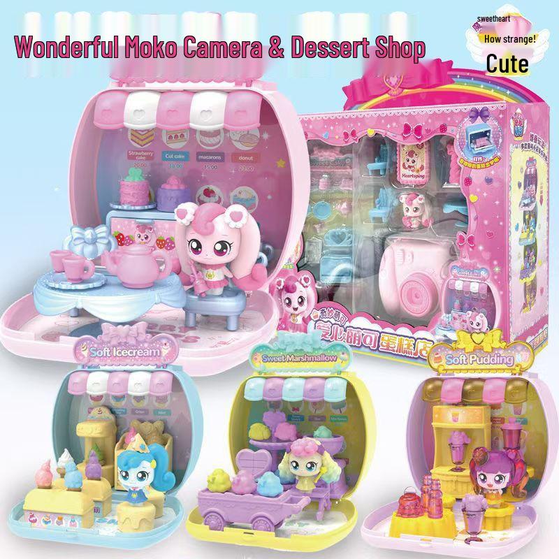 

Magic Sweetheart Toy Set: Dress-Up Camera, Ice Cream Truck & Dollhouse