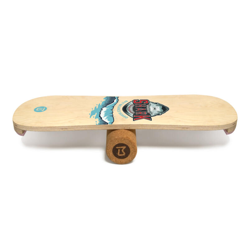 Wood Balance Board (BW Board Shark) Balance Exercise Equipment